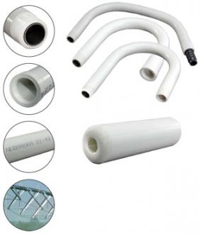 pvc u-pipes and hose weights